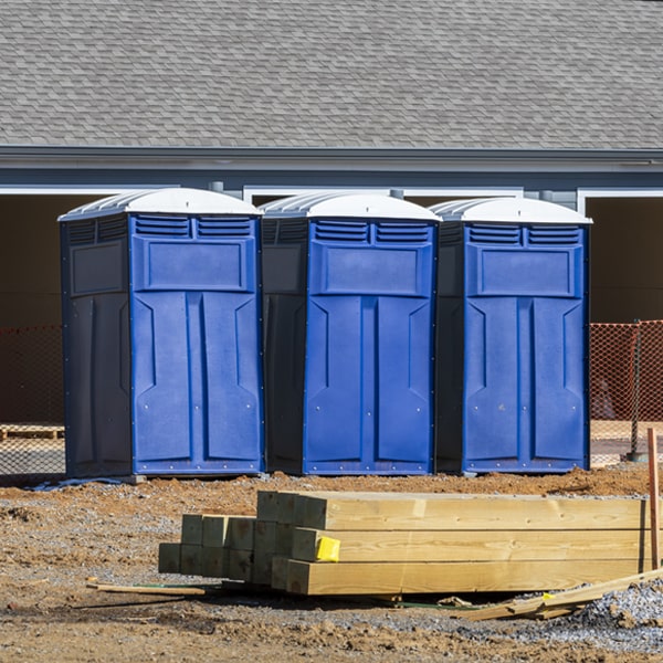 are there any restrictions on what items can be disposed of in the porta potties in Fruitvale TX